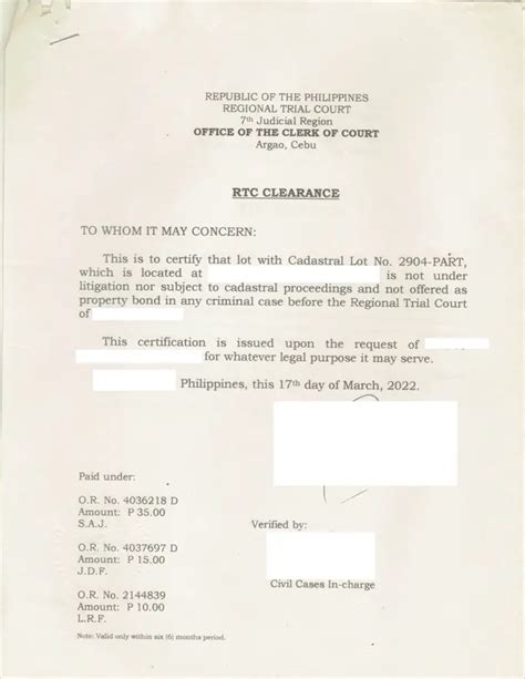 where to get prosecutor clearance|How to Get an RTC Clearance in the Philippines .